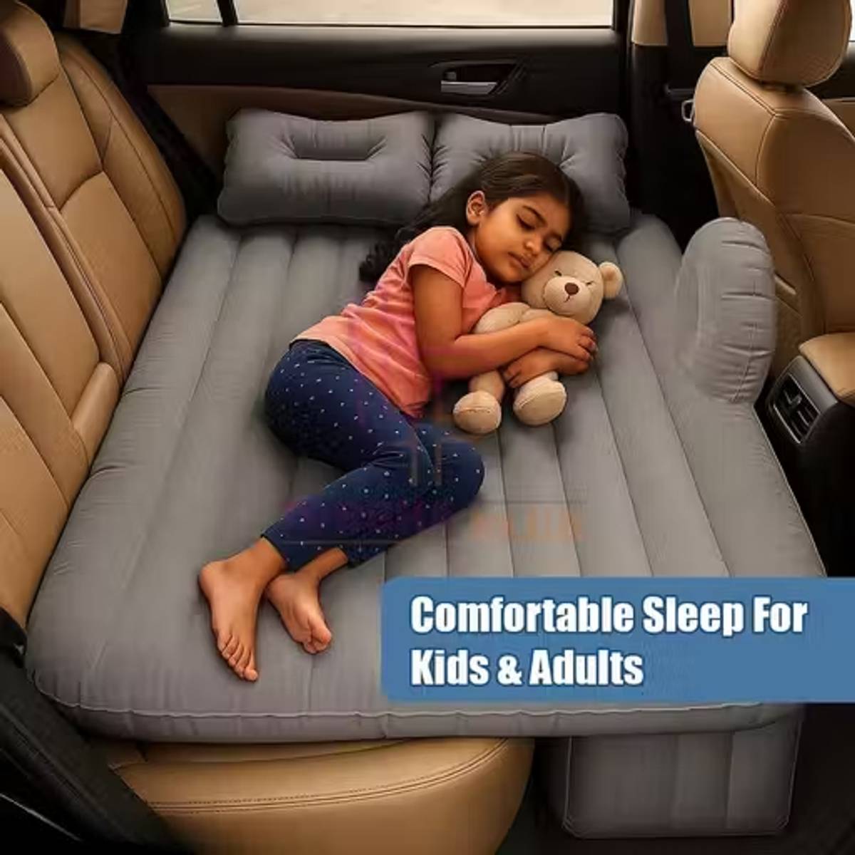 CSUNIVERSALL Car Air Mattress_Grey Car Inflatable Bed — photo 4