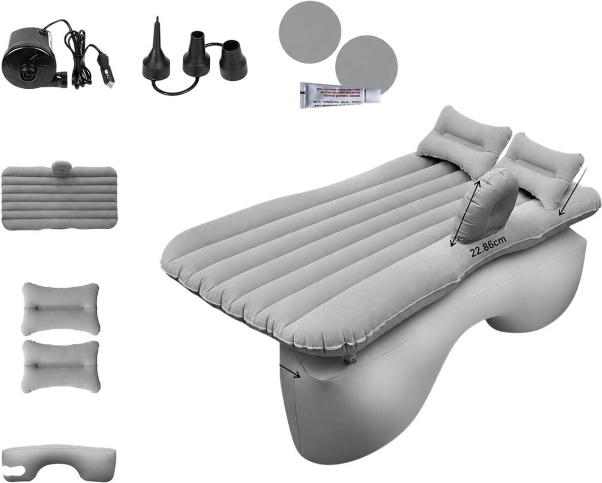 CSUNIVERSALL Car Air Mattress_Grey Car Inflatable Bed — photo 2