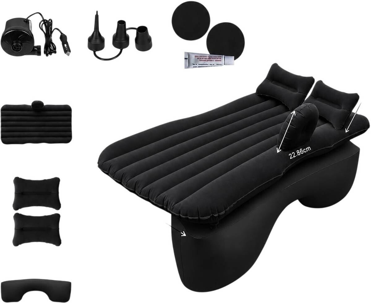SELECTRA AIR CAR BED//// BLACK_105 Car Inflatable Bed