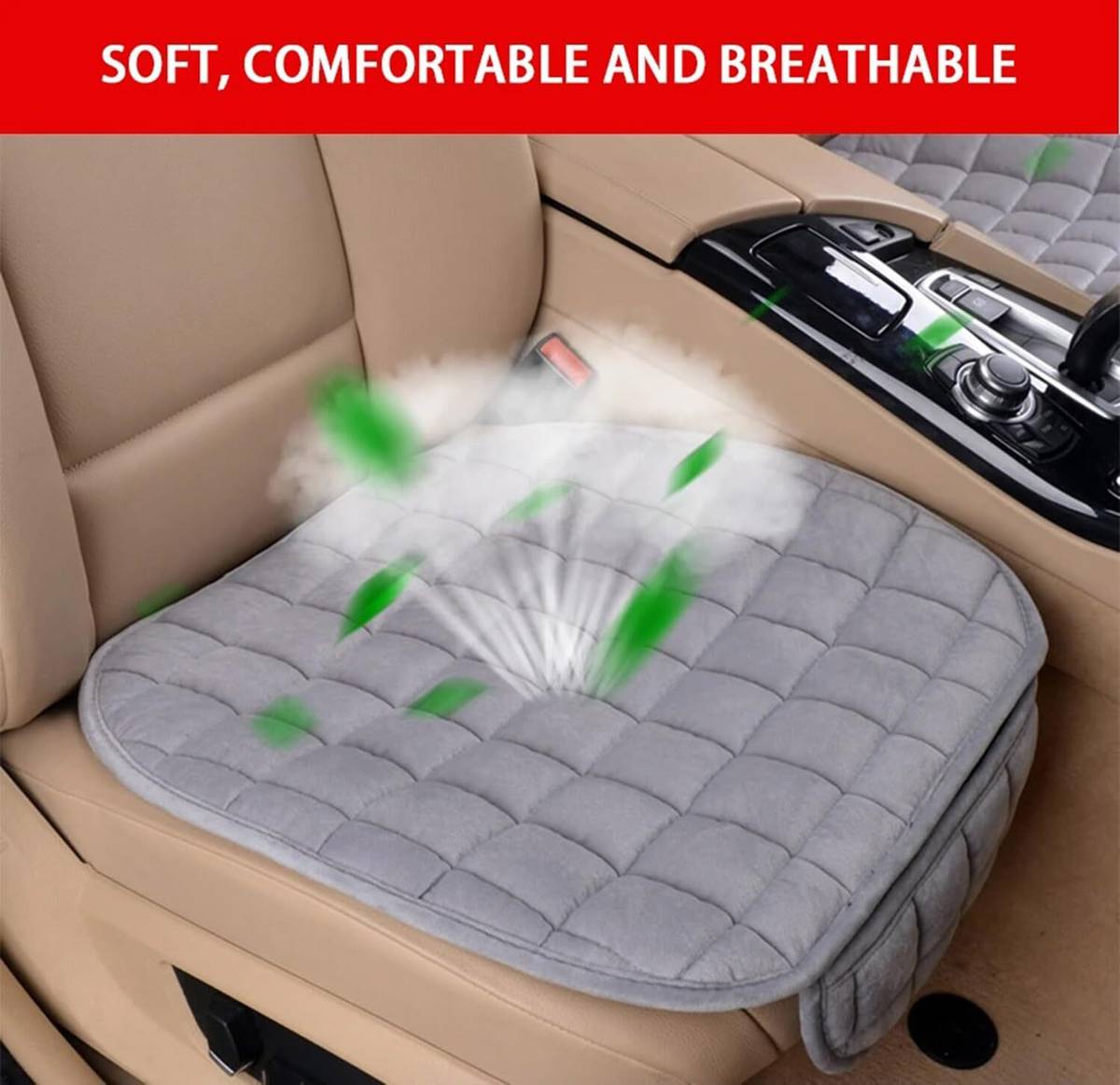 VARNIIMPEX Velvet Car Seat Cover For Universal For Car — photo 2