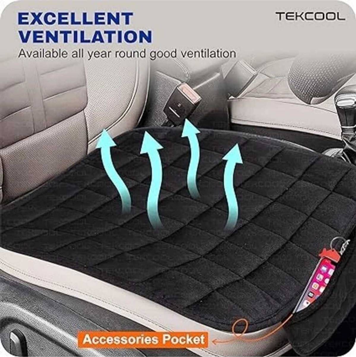 VEDRAJ Velvet, Cotton Car Seat Cover For Universal For Car Universal (Compatible with Most Car Models) — photo 2