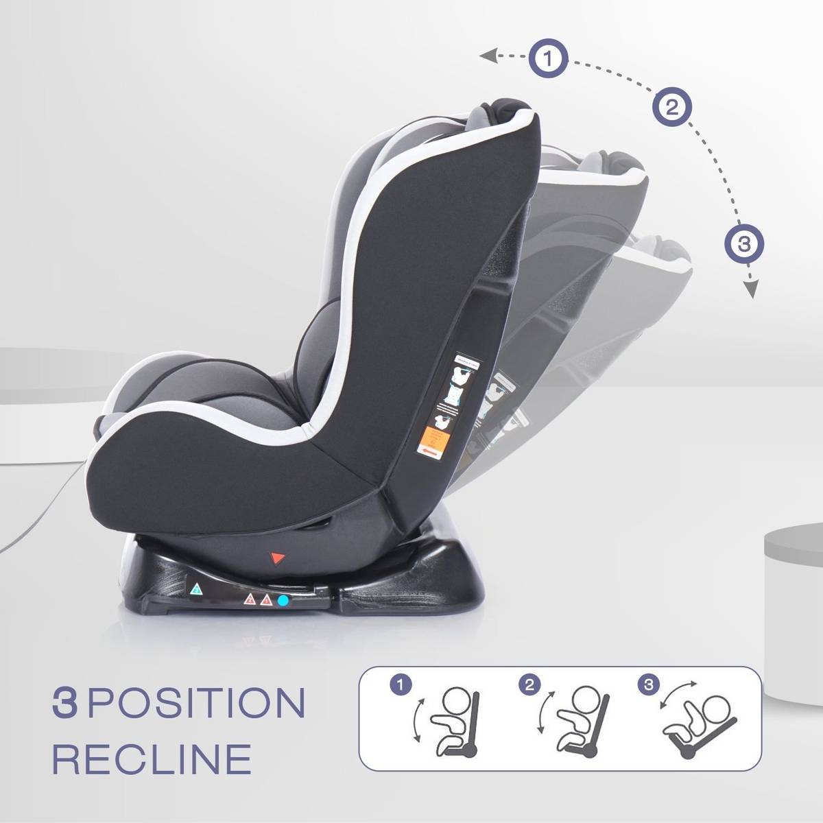 R for Rabbit Jack N Jill Convertible, ECE R44/04 Certified For 0-5 Years Kids Baby Car Seat — photo 5
