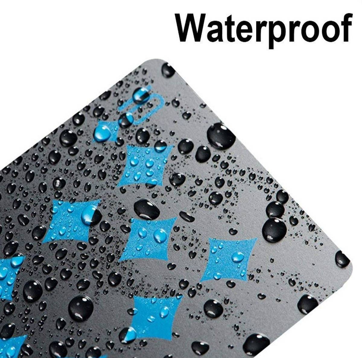 Waterproof Plastic Black Poker Bridge, Teen Patti ,Black jack Playing Cards — photo 2