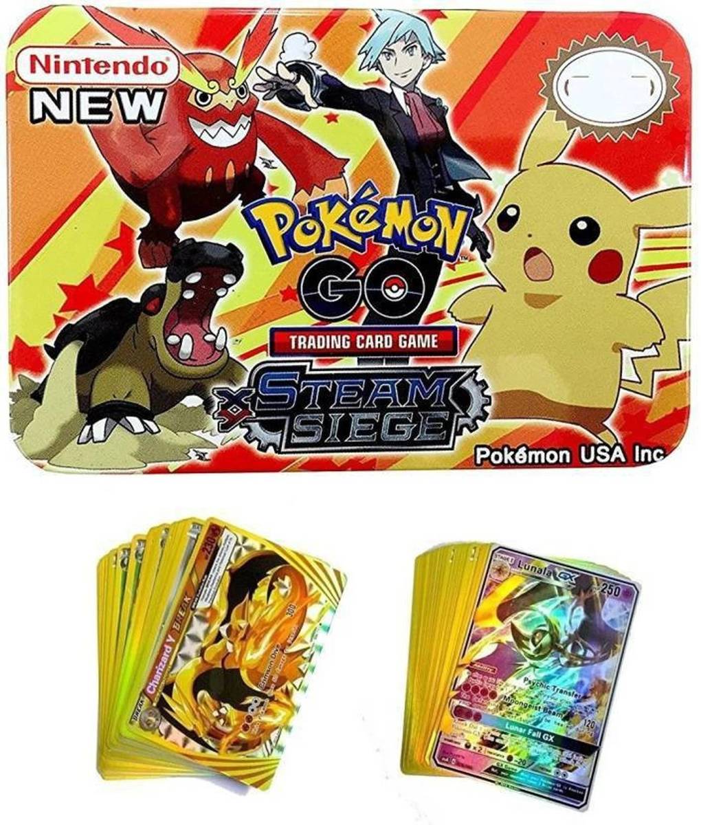 QWICK CLICK Poke-mon Trading Cards Game Booster Pack for Kids & Collectors, Battle Card Game