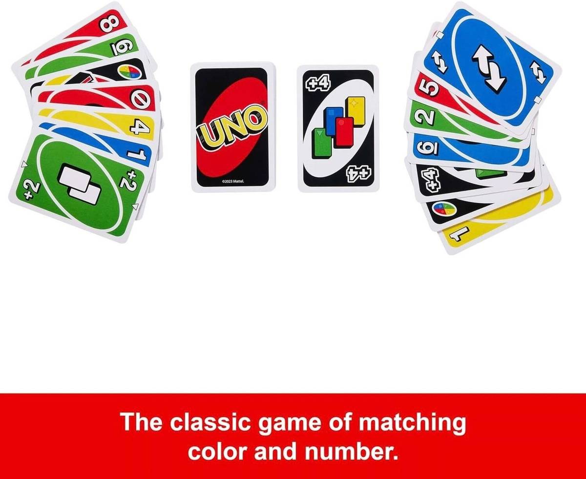 UNO Playing Cards Game with Customizable Wild Cards for Kids & Adults — photo 4