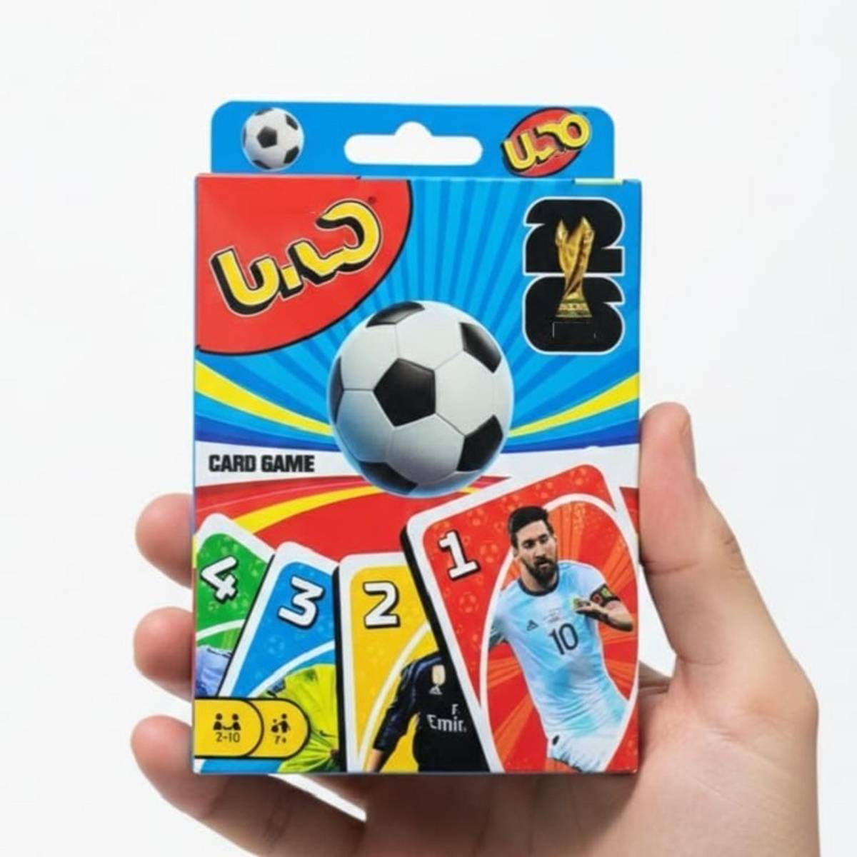 Zuigo UNO FIFA Cards Game Play with Family and Friends and Ideal for Parties.