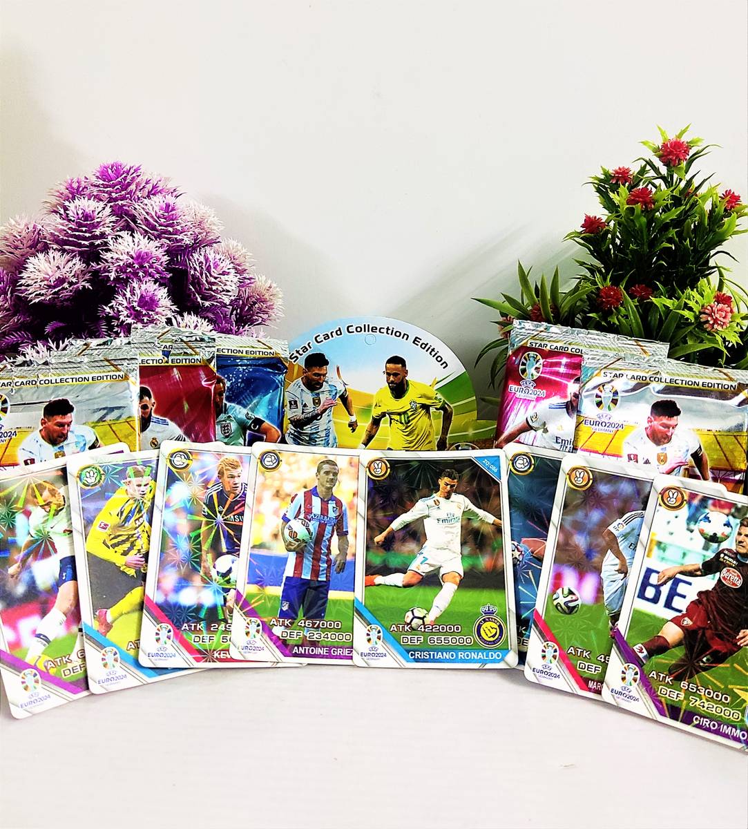 Premium Football Cards 100 Pcs 2023-23 Edition Euro World Cup Cards (Pack of 12) — photo 4