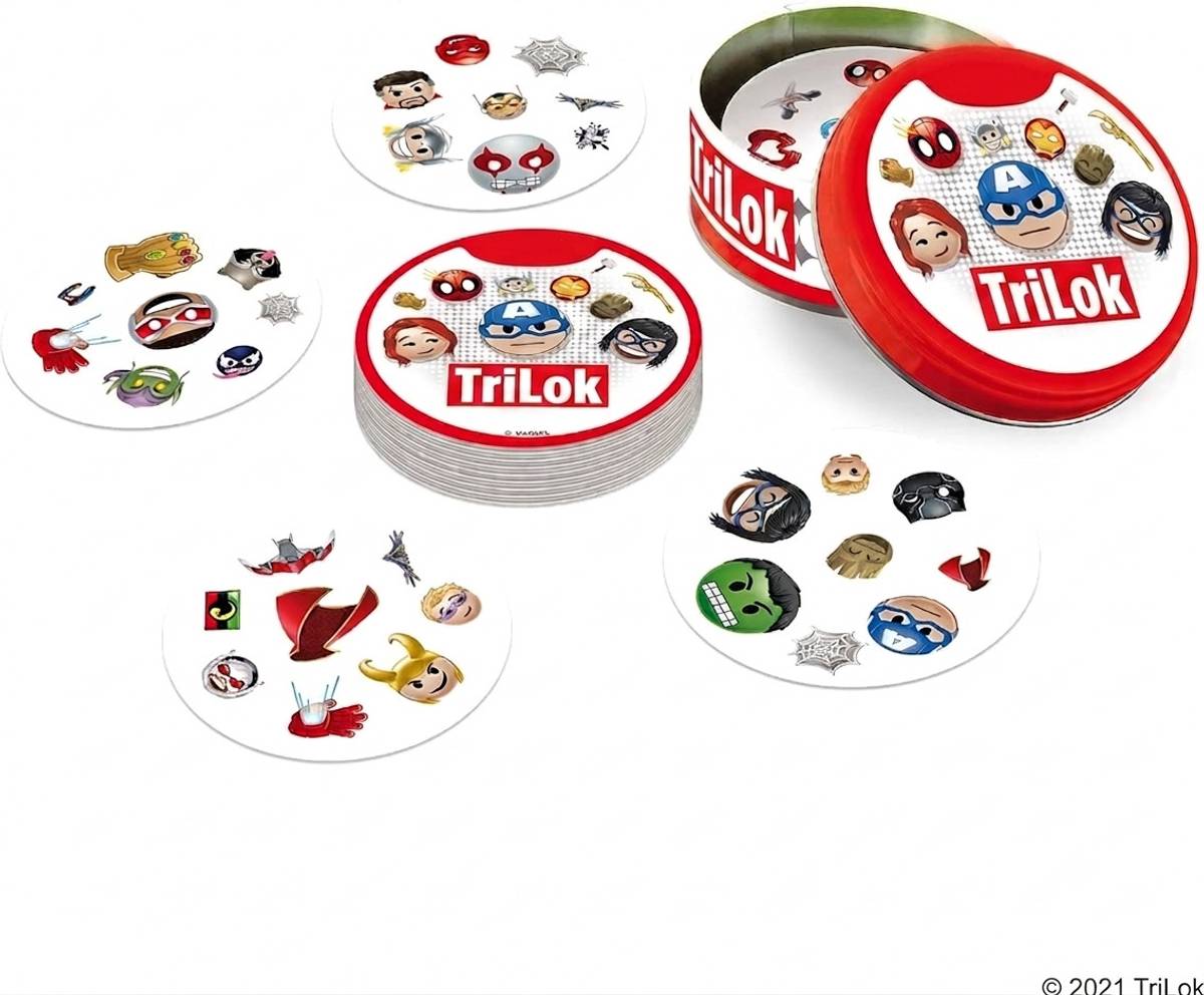 Trilok Spot It Dobble Card Game For Kids Marvel Edition — photo 3
