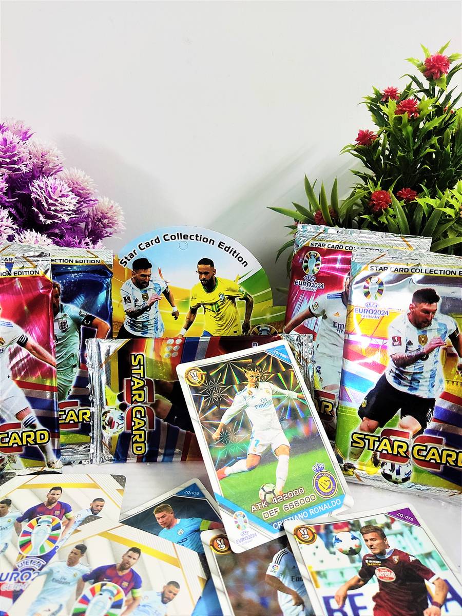 Premium Football Cards 100 Pcs 2023-23 Edition Euro World Cup Cards (Pack of 12) — photo 3