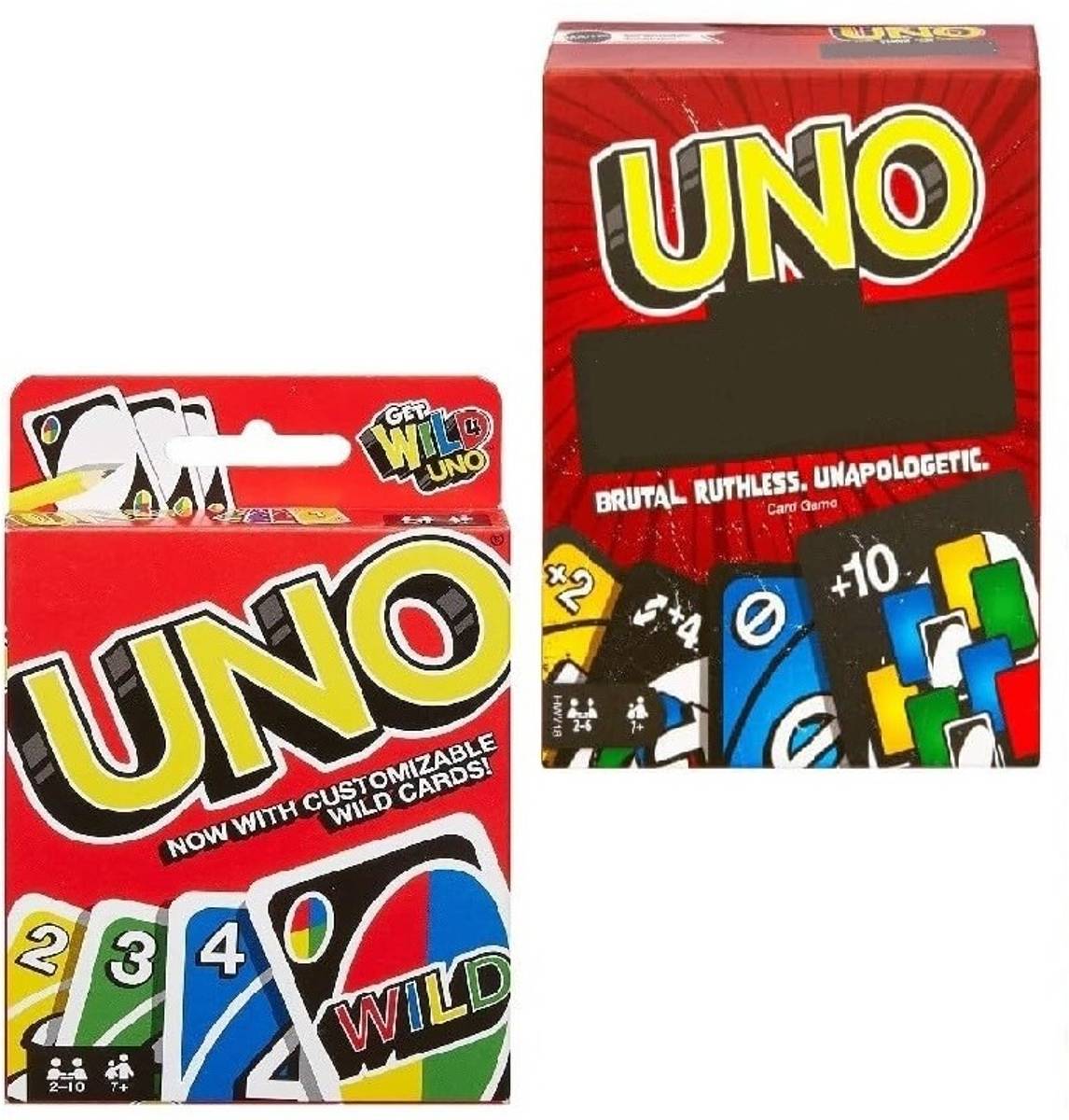 Eclet Pack of 2 Card Game Family Card Game with Customizable Wild Cards, Fun for Kids — photo 2