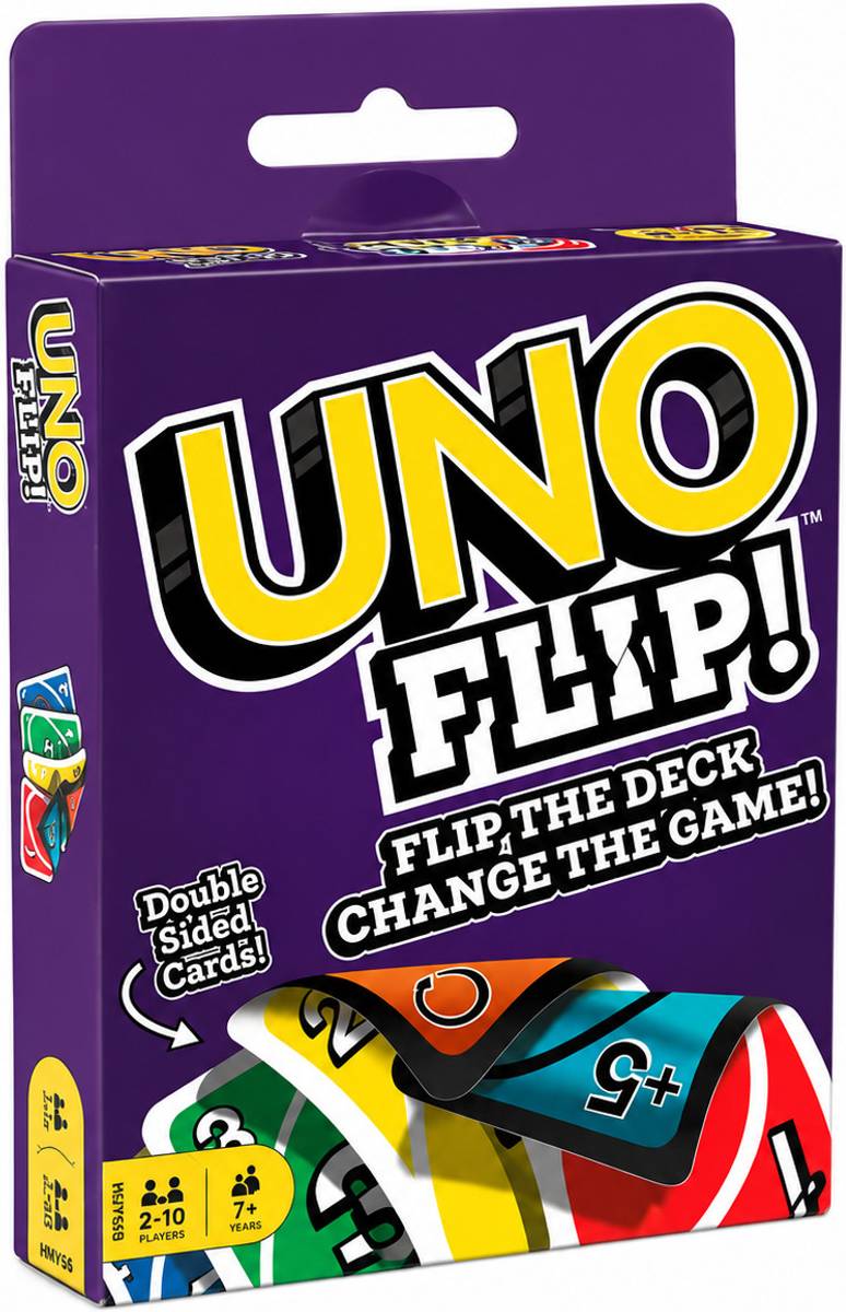 GENZ UNO Flip Card Game Set | Strategy & Fun Game for Family Time