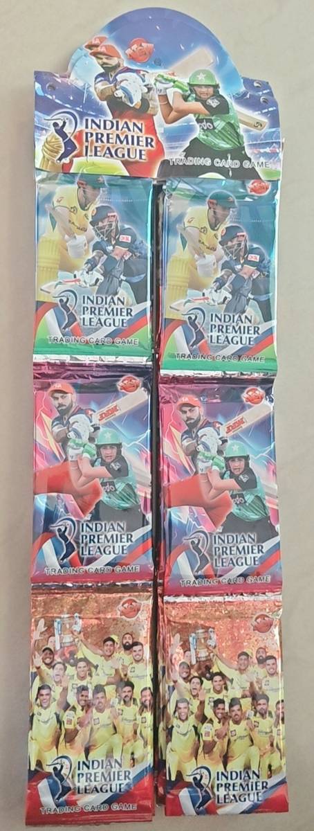 Turners IPL Cricket Pack of 50 Pcs | Virat Rohit Hrdik All Format Trading Cards — photo 3
