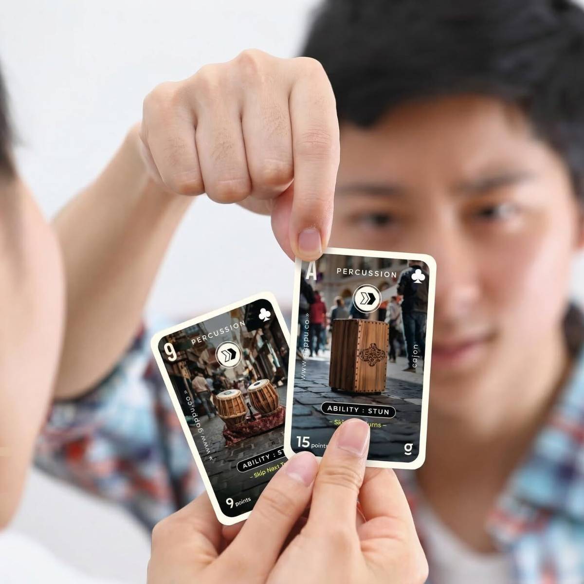 3-in-1 Musical Showdown Rhythm Battle Multiplayer Card Game 2–7 Players — photo 2