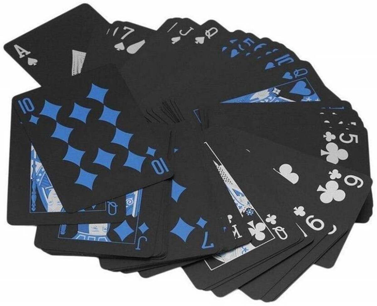 Protos India.Net Playing Card Black Teen Patti, Poker, Black Jack, Bridge Plastic Cards — photo 4
