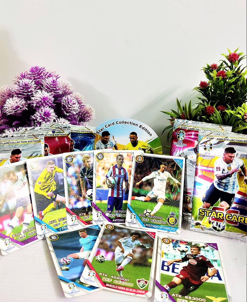 Premium Football Cards 100 Pcs 2023-23 Edition Euro World Cup Cards (Pack of 12) — photo 2