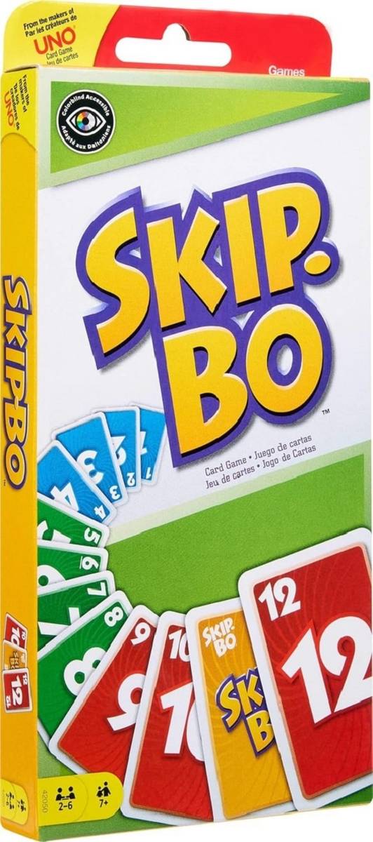 Zuigo UNO Skip-Bo Card Game | Fun Family Card Game for Kids & Adults.