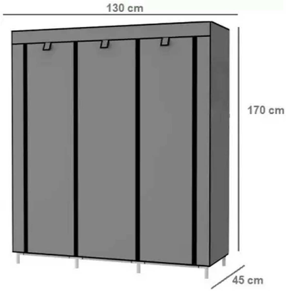 RAISSA Carbon Steel Collapsible Wardrobe — photo 3
