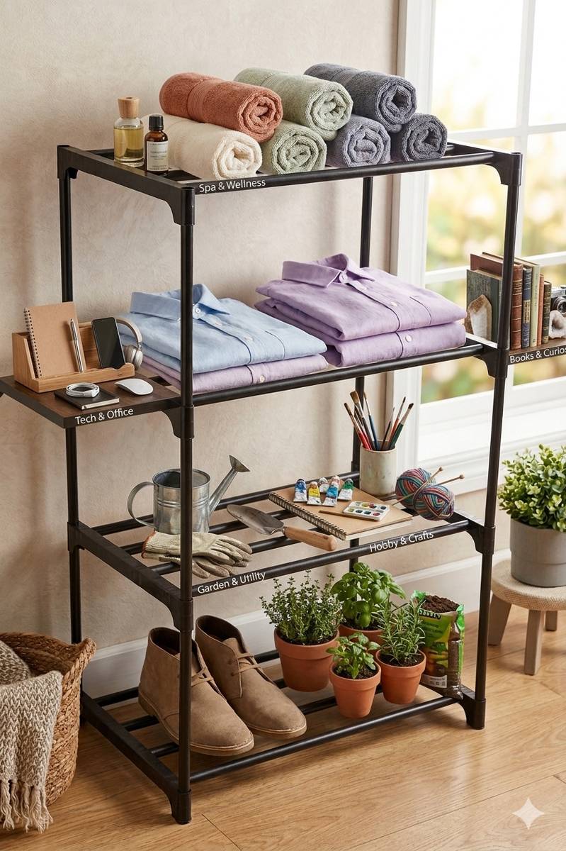 FurniGully PVC Collapsible Wardrobe — photo 2