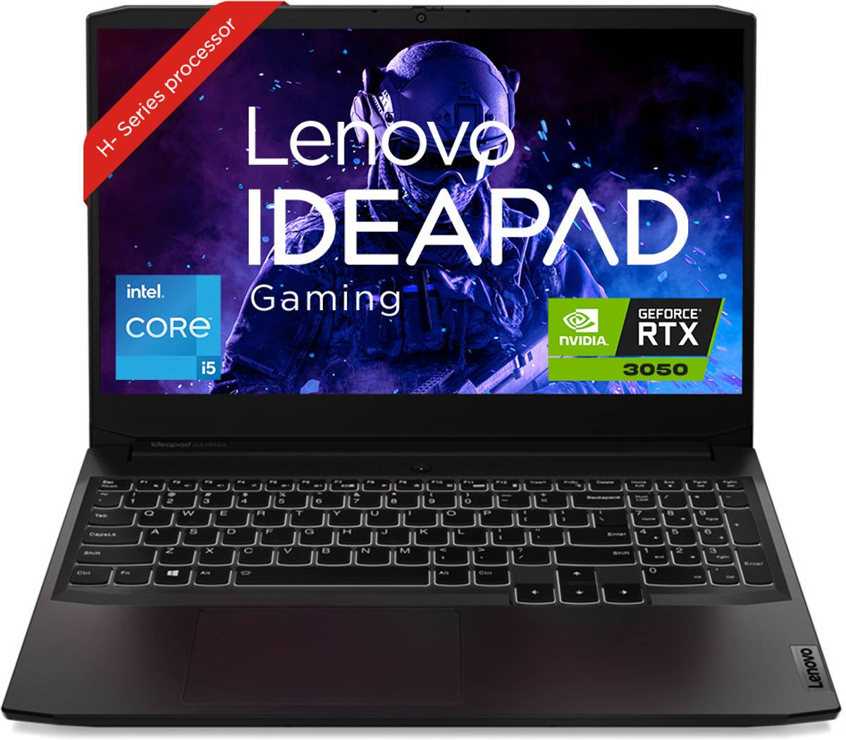 Lenovo Lenovo IdeaPad Gaming 3 Intel Intel Core i5 11th Gen 11300H - (8 GB/1 TB HDD/256 GB SSD/Windows 11 Home/4 GB Graphics/NVIDIA GeForce RTX 3050/120 Hz) 15IHU6 Gaming Laptop