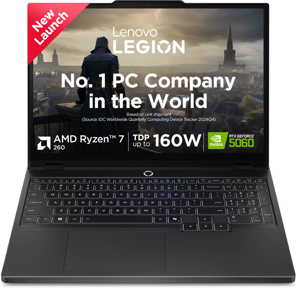 Lenovo Legion 5 2025 AMD Ryzen 7 Octa Core 260 - (16 GB/1 TB SSD/Windows 11 Home/8 GB Graphics/NVIDIA GeForce RTX 5060/165 Hz) Legion 5 15AHP10 Gaming Laptop