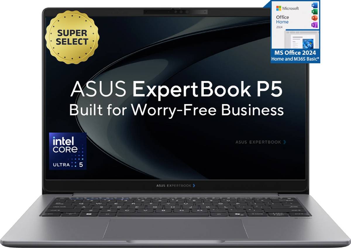 ASUS ExpertBook P5 with Full Metal OLED AI PC 1 Yr ADP Intel Core Ultra 5 225H - (16 GB/512 GB SSD/Windows 11 Home) P5406CCA-SF0162WS Thin and Light Laptop