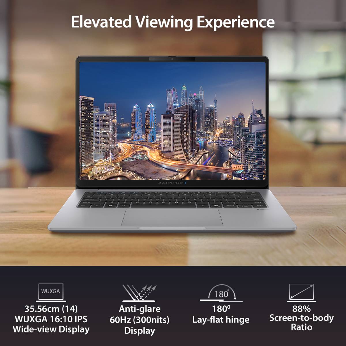 ExpertBook P3 AI PC with 1 Yr ADP Intel Core Ultra 5 225H - (16 GB/512 GB SSD/Windows 11 Home) P3406CCAP-LY1005WS Laptop — photo 5