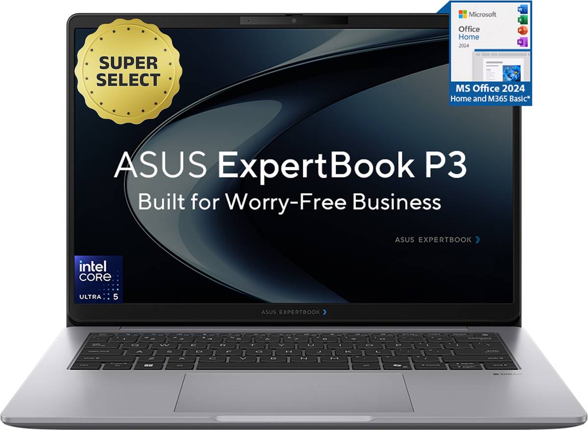 ExpertBook P3 AI PC with 1 Yr ADP Intel Core Ultra 5 225H - (16 GB/512 GB SSD/Windows 11 Home) P3406CCAP-LY1005WS Laptop