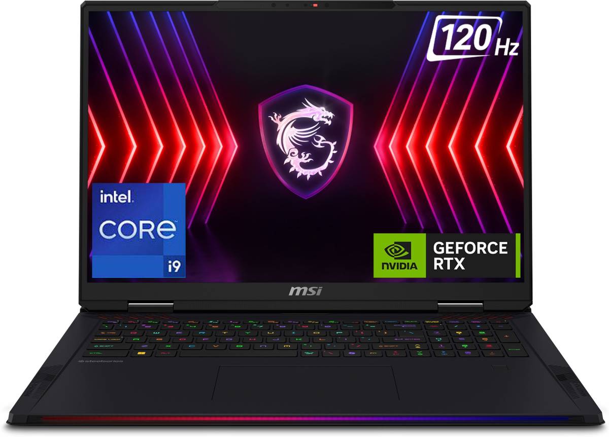 MSI Raider 18 HX Intel Core i9 14th Gen 14900HX - (32 GB/2 TB SSD/Windows 11 Home/12 GB Graphics/NVIDIA GeForce RTX 4080/240 Hz) Raider 18 HX A14VHG-254IN Gaming Laptop