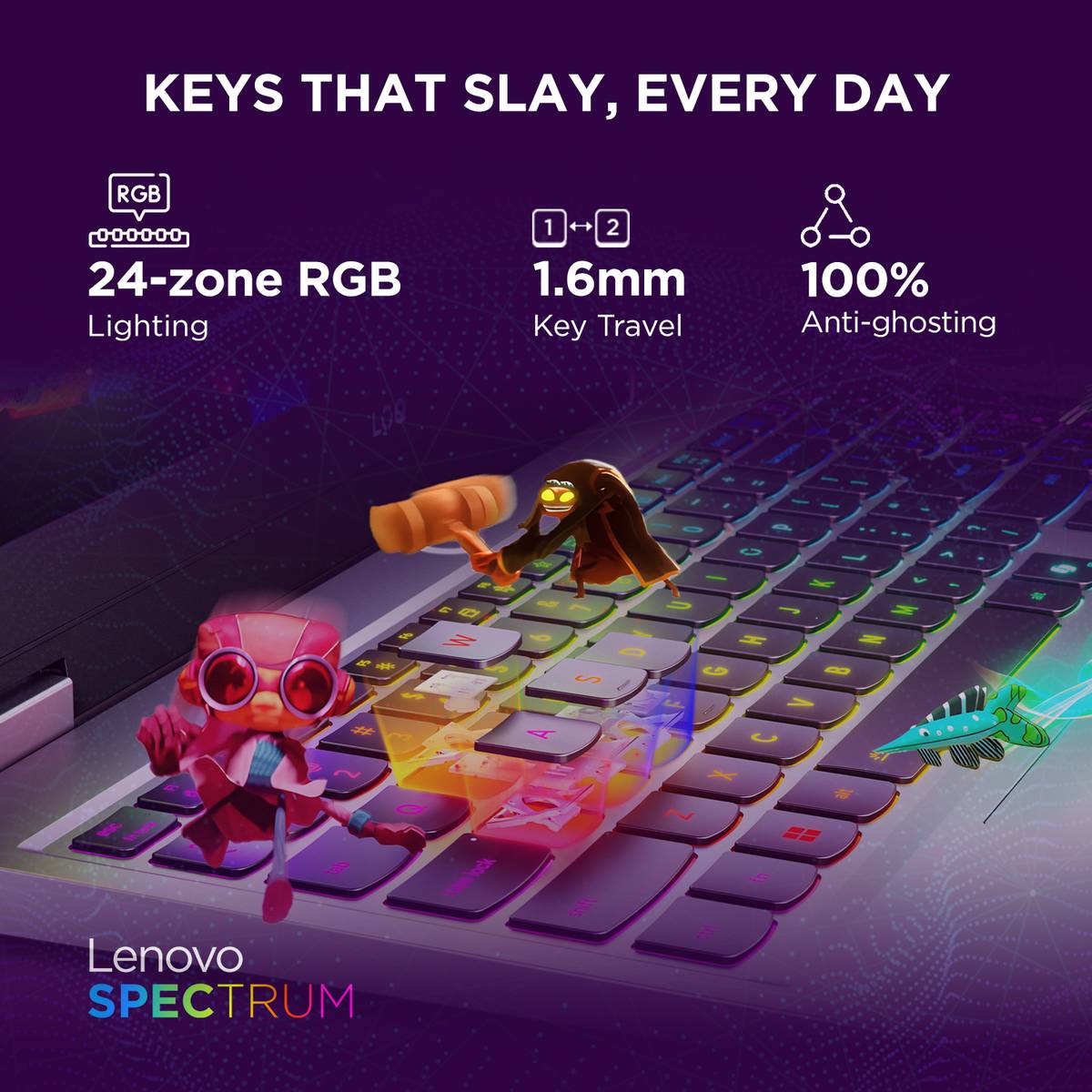 Lenovo LOQ 2025 Intel Core i7 14th Gen 14700HX - (16 GB/512 GB SSD/Windows 11 Home/8 GB Graphics/NVIDIA GeForce RTX 5050) LOQ 15IRX10 Gaming Laptop — photo 5