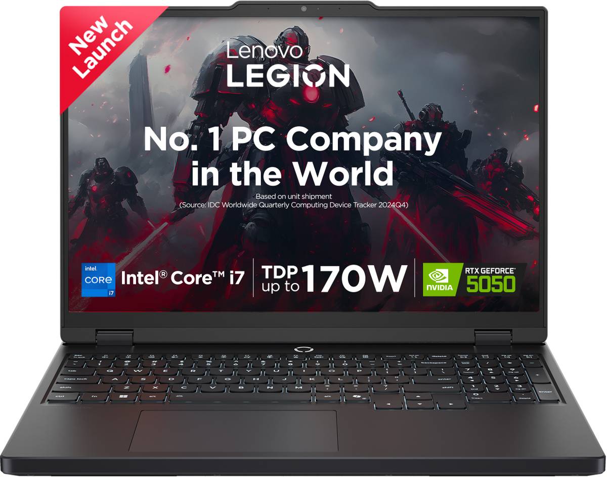 Lenovo Legion 5 Intel Core i7 13650HX - (16 GB/512 GB SSD/Windows 11 Home/8 GB Graphics/NVIDIA GeForce RTX 5050) Legion 5 15IRX10 Gaming Laptop