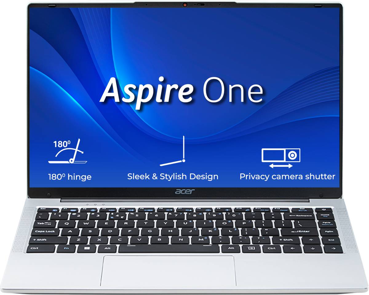 Acer Aspire One Intel Celeron Dual Core N4500 - (12 GB/512 GB SSD/Windows 11 Home) A114-45 Notebook