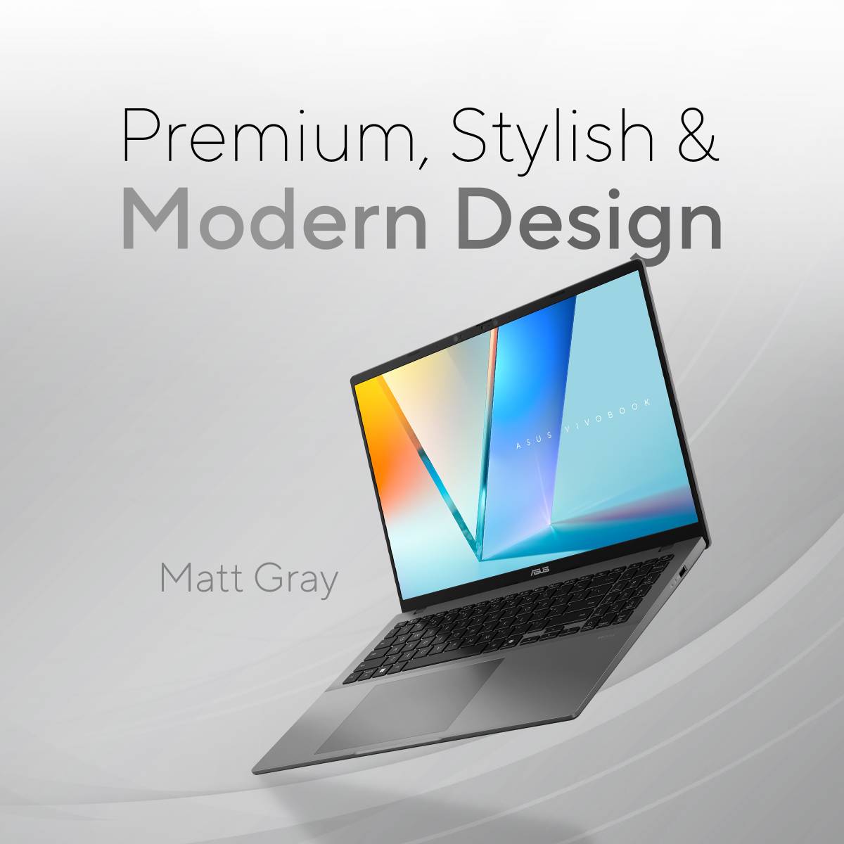 ASUS Vivobook S16 OLED (2025) with Backlit Keyboard, Metal Body*, Snapdragon X - (16 GB/512 GB SSD/Windows 11 Home) S3607QA-SH074WS Thin and Light Laptop — photo 2