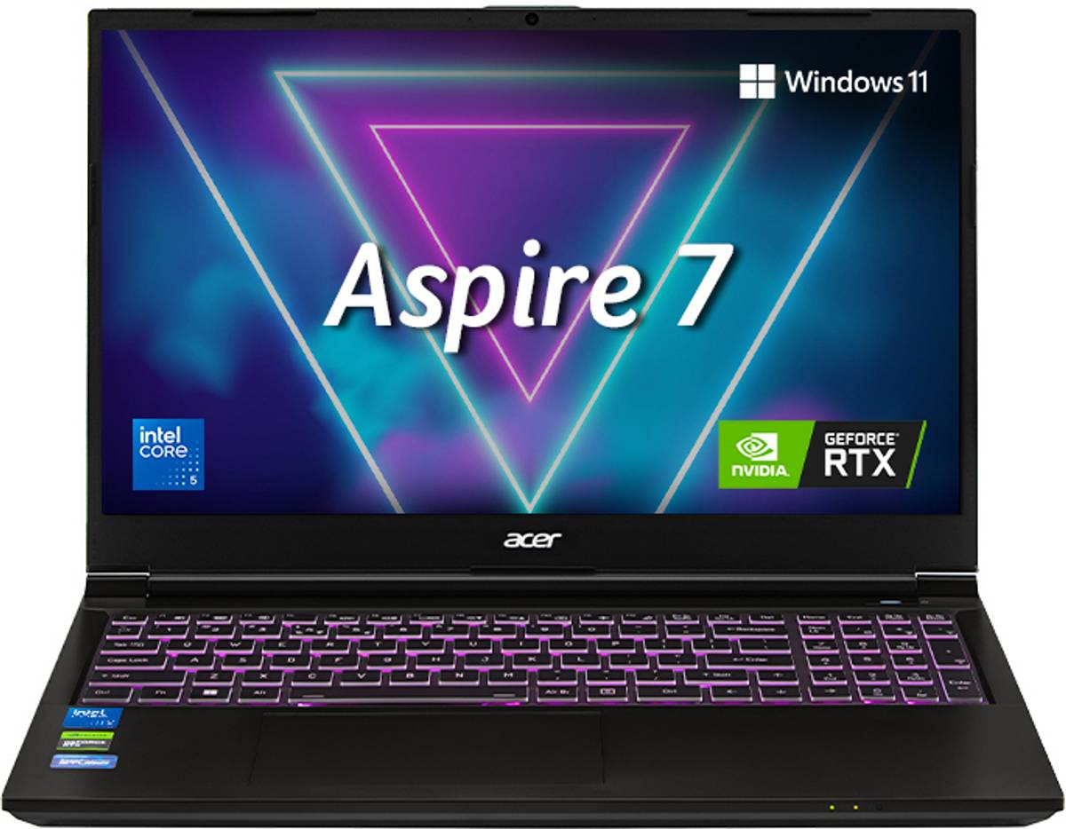 Acer Aspire 7 Intel Core 5 210H - (16 GB/512 GB SSD/Windows 11 Home/4 GB Graphics/NVIDIA GeForce RTX 3050) A715-79G Gaming Laptop