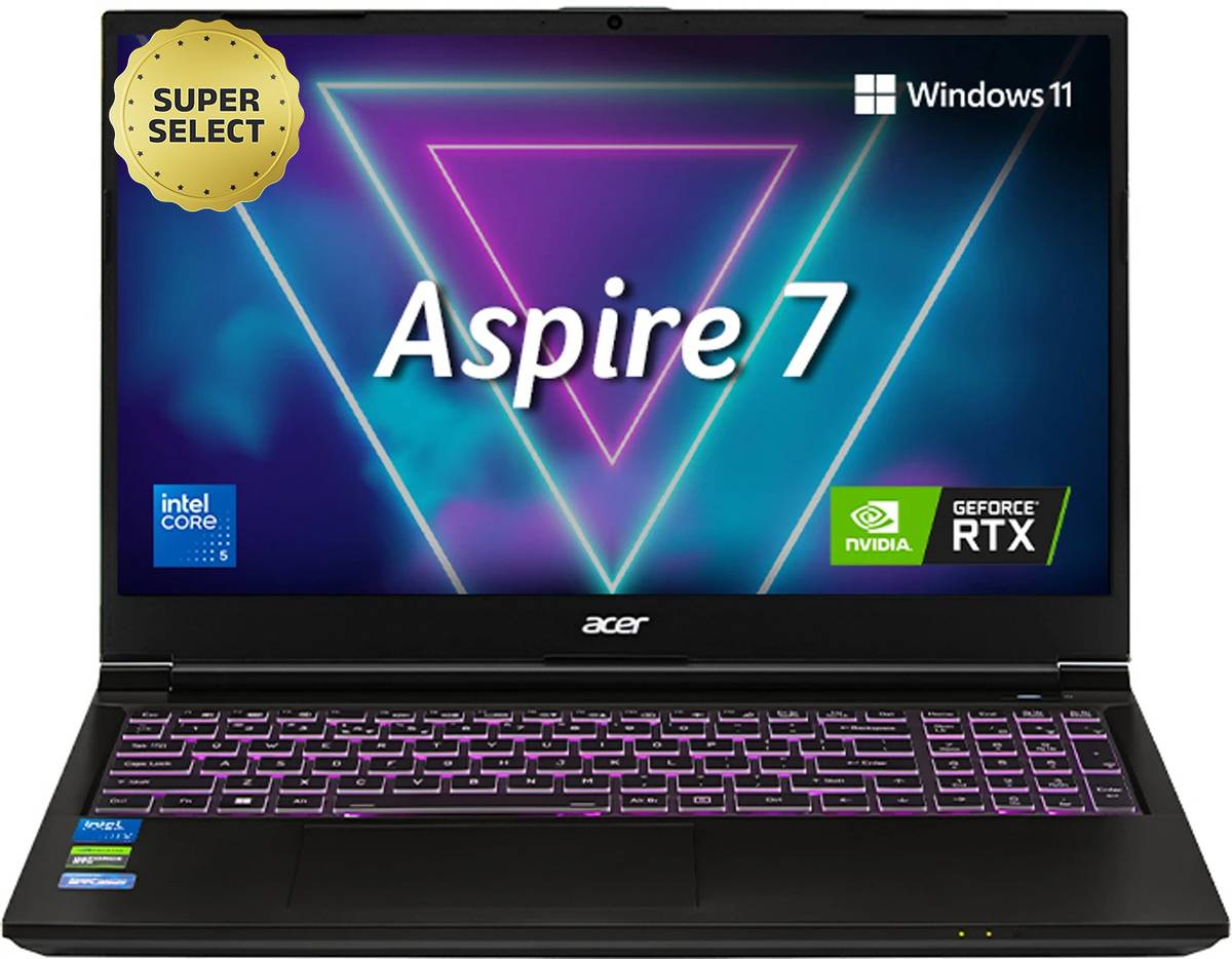 Acer Aspire 7 Intel Core 5 210H - (16 GB/512 GB SSD/Windows 11 Home/4 GB Graphics/NVIDIA GeForce RTX 3050) A715-79G Gaming Laptop
