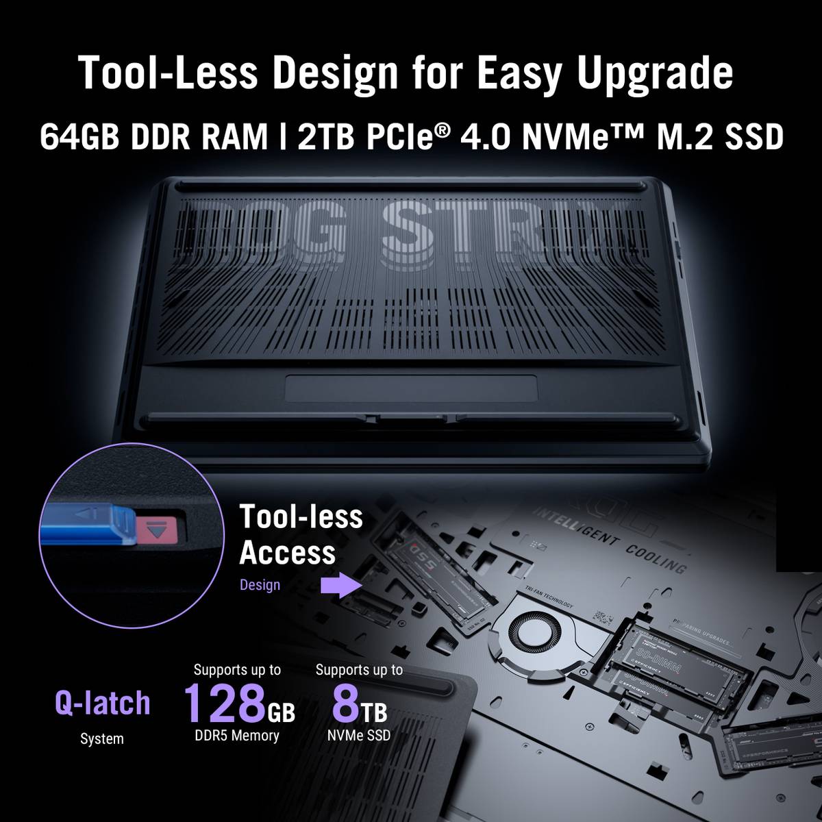 ASUS ROG Strix SCAR 18 (2026) Intel Core Ultra 9 290HX Plus - (64 GB/2 TB SSD/Windows 11 Home/24 GB Graphics/NVIDIA GeForce RTX 5090/240 Hz) G835LXG-TQ492WS Gaming Laptop — photo 3