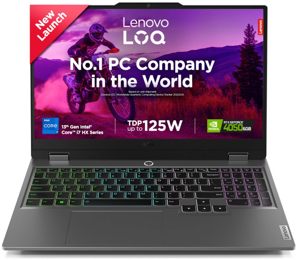 Lenovo LOQ Intel Core i7 13th Gen 13645HX - (16 GB/512 GB SSD/Windows 11 Home/6 GB Graphics/NVIDIA GeForce RTX 4050) LOQ 15IRX9 Gaming Laptop