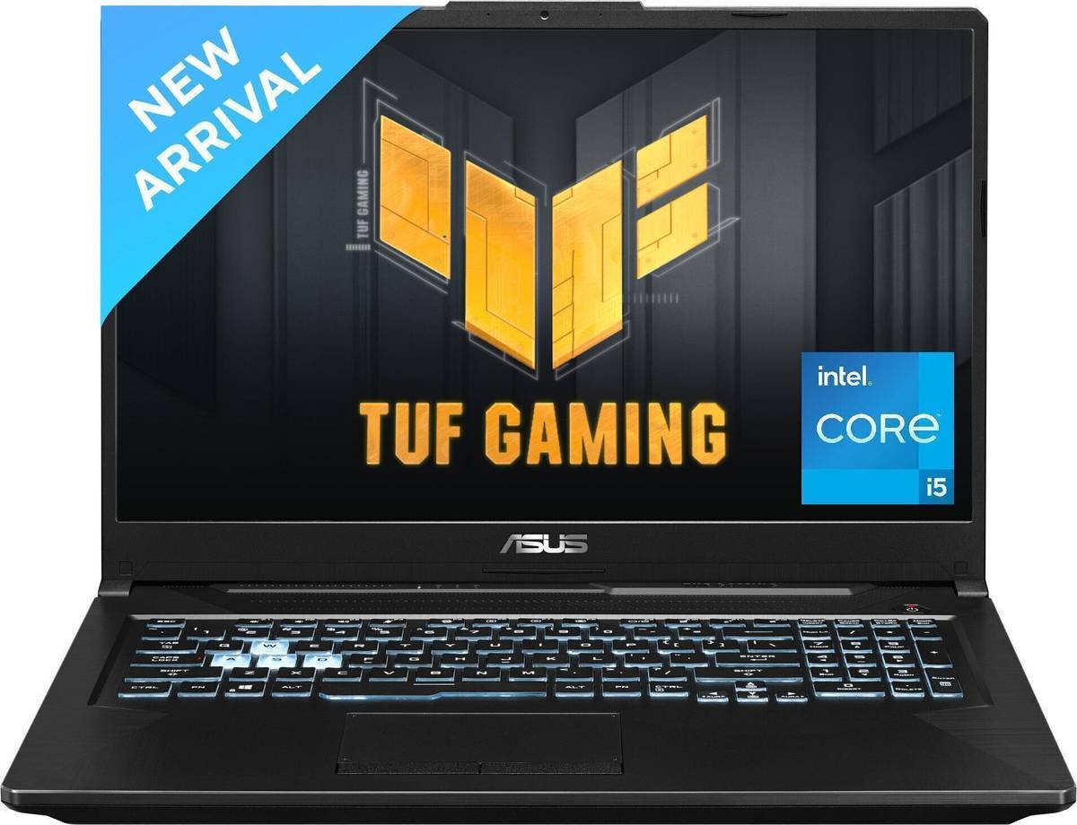 ASUS TUF Gaming F17 - AI Powered Gaming Intel Core i5 11th Gen 11400H - (16 GB/512 GB SSD/Windows 11 Home/4 GB Graphics/NVIDIA GeForce RTX 2050/165 Hz/70 W) FX706HF-NY040W Gaming Laptop