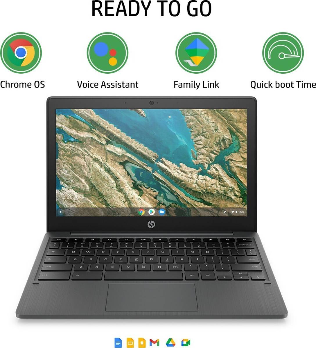 Chromebook MediaTek Kompanio 500 - (4 GB/64 GB EMMC Storage/Chrome OS) 11a-na0004MU Chromebook — photo 4