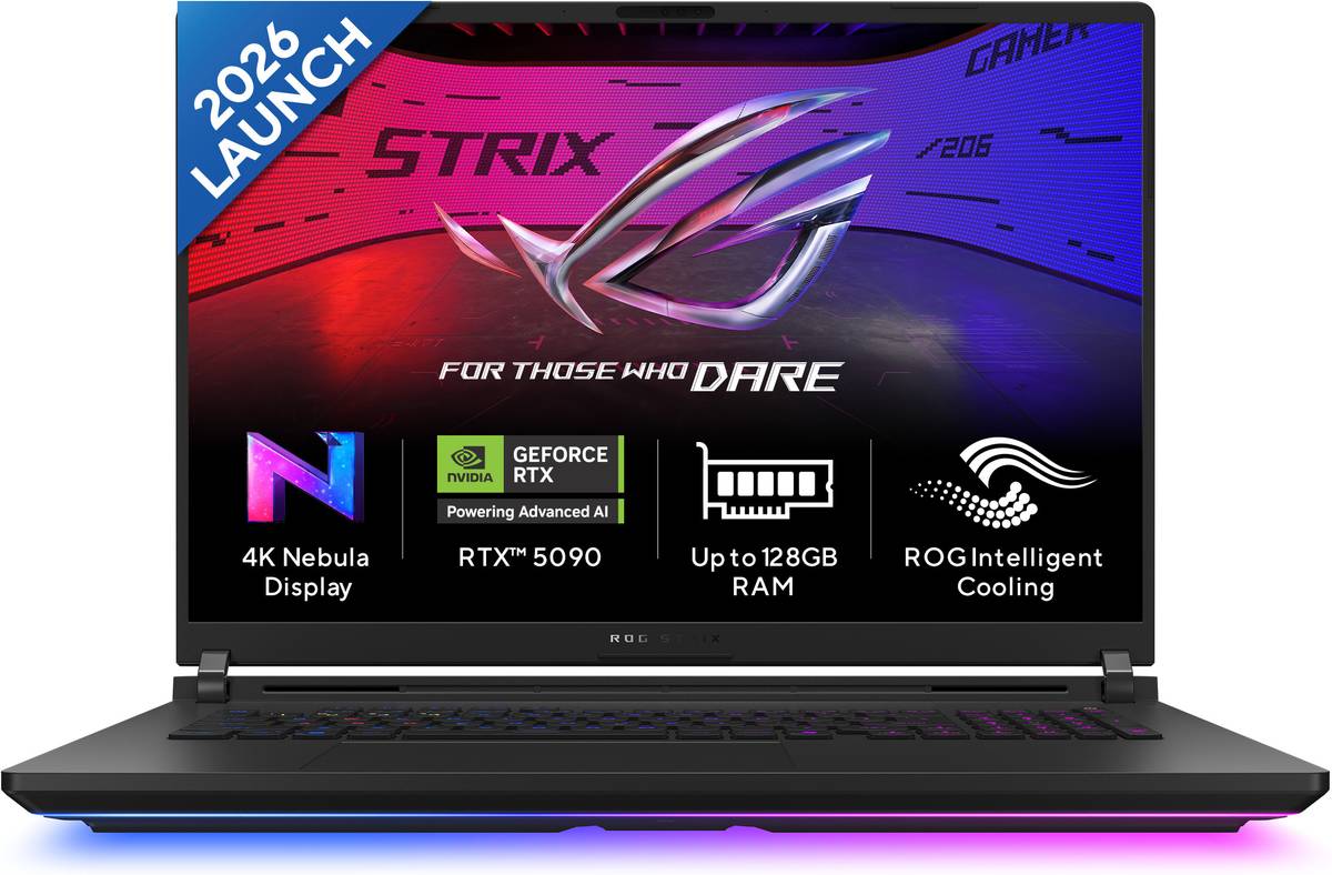 ASUS ROG Strix SCAR 18 (2026) Intel Core Ultra 9 290HX Plus - (64 GB/2 TB SSD/Windows 11 Home/24 GB Graphics/NVIDIA GeForce RTX 5090/240 Hz) G835LXG-TQ492WS Gaming Laptop
