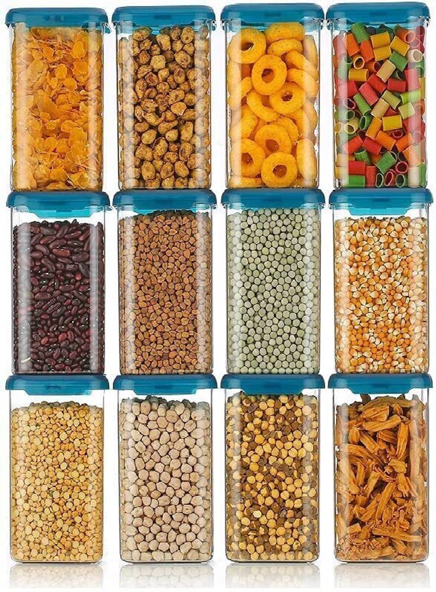4 SACRED Plastic Grocery Container - 1500 ml