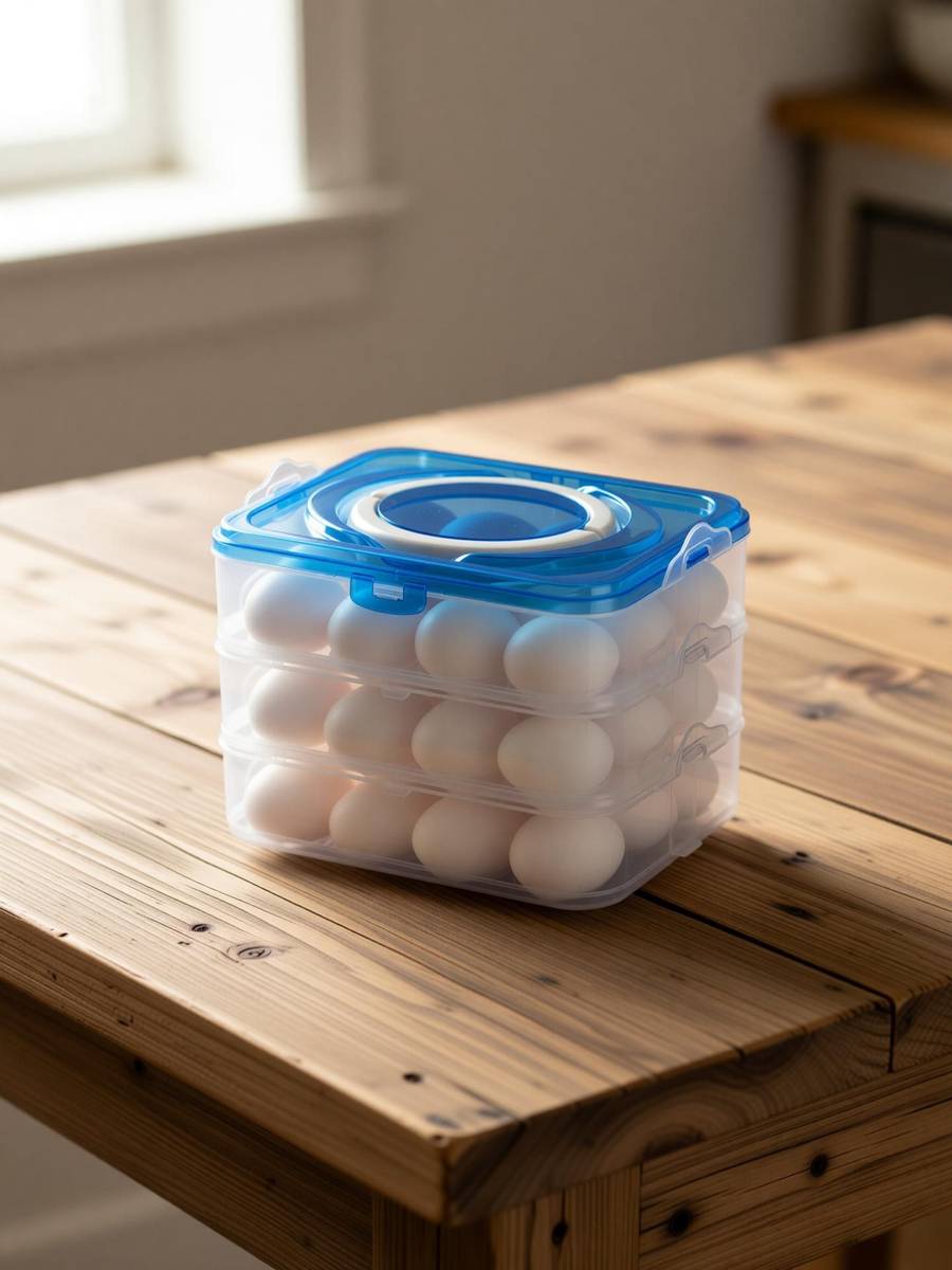 JIGSHTIAL Plastic Egg Container  - 3 dozen — photo 5