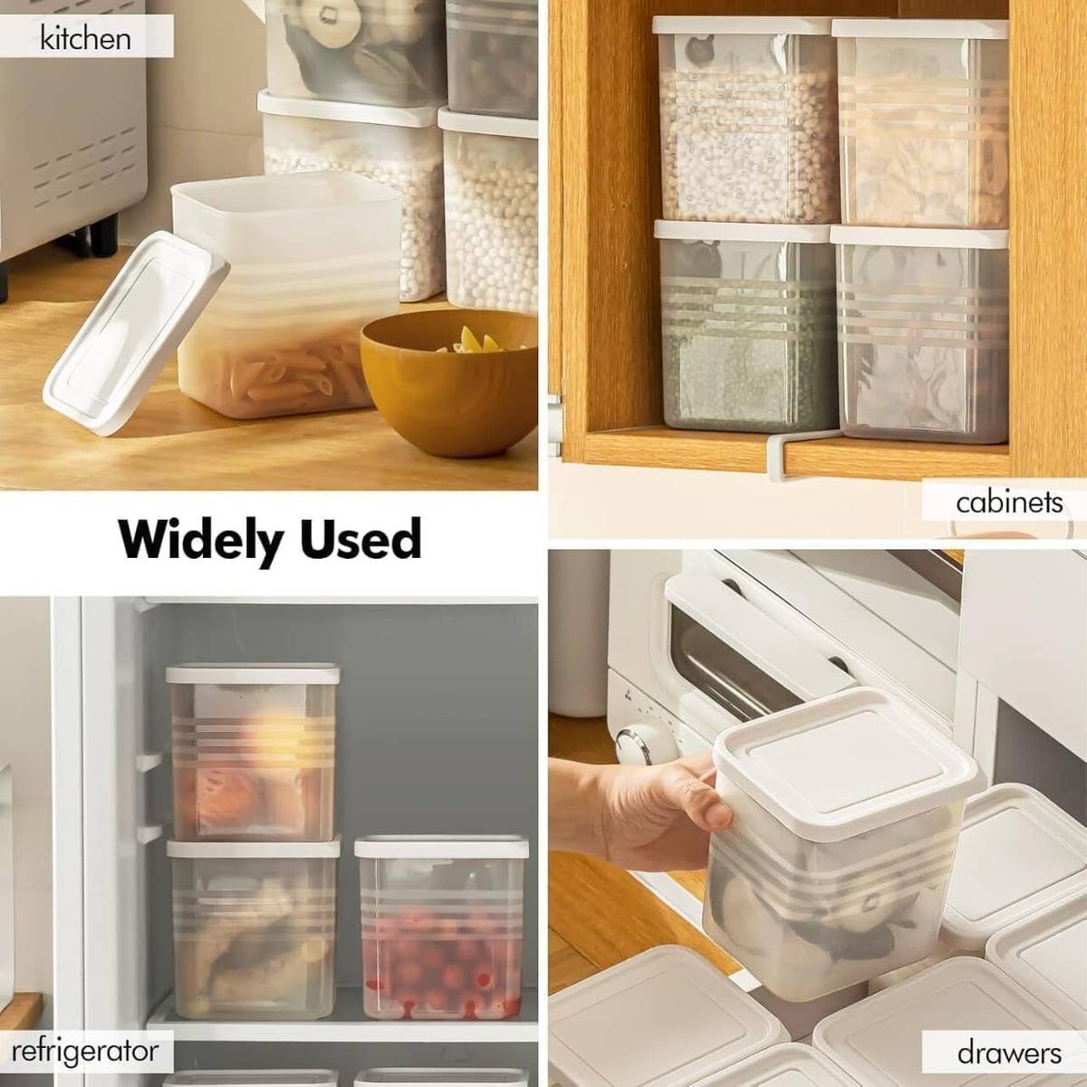 Cookzella Plastic Fridge Container  - 800 ml — photo 5