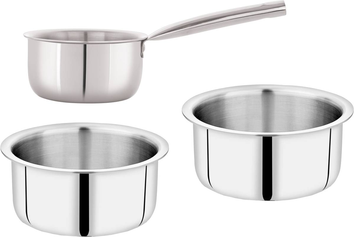 Plus Triply Stainless Steel Cookware Combo Set Induction Bottom Cookware Set — photo 2