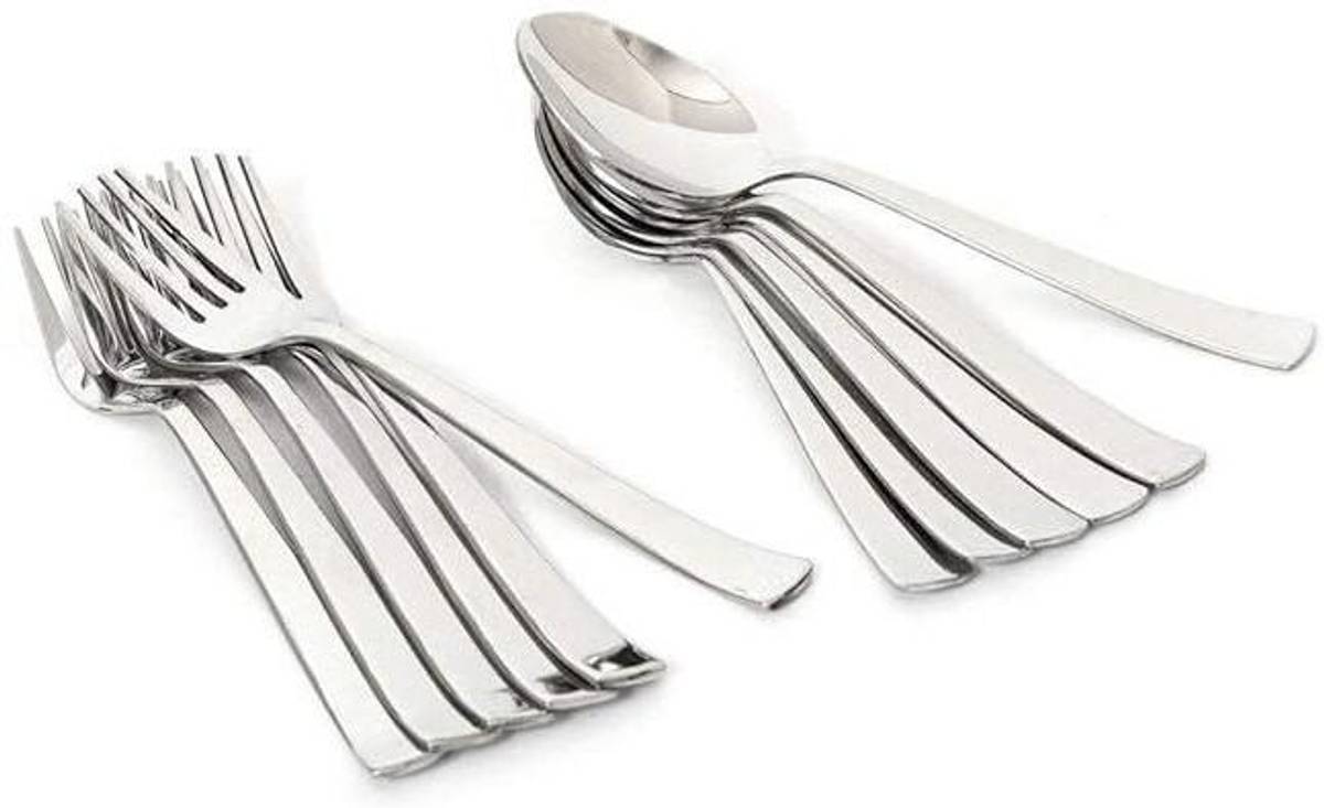 Jibumi Premium Golden Cutlery Set – Spoon, Fork | Luxury Tableware for Home Stainless Steel Cutlery Set — photo 2