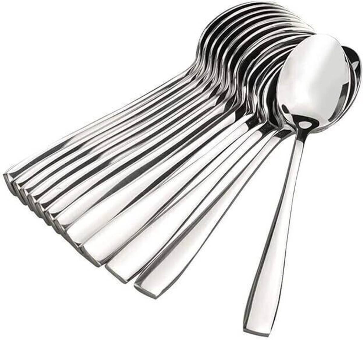 ARSCART By Premium Steel spoon 12pcs, 16cm Stainless Steel Cutlery Set