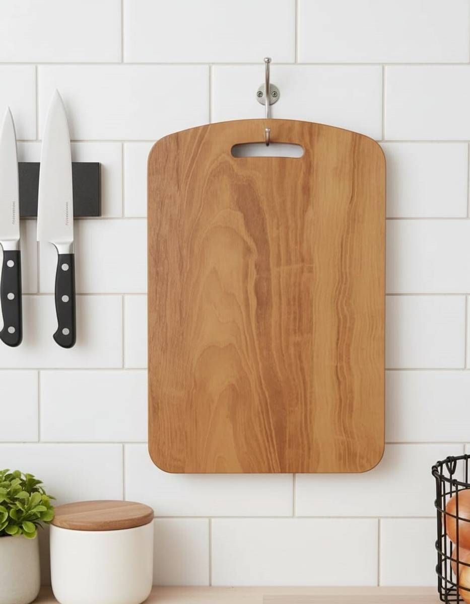 Narniza MDF Wooden Chopping Board for Kitchen, Handcrafted Board Wooden Cutting Board — photo 5