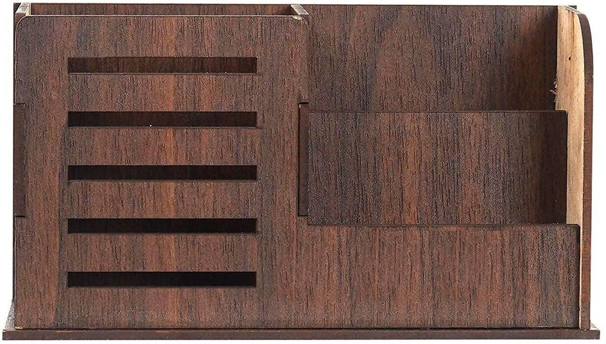 3 Compartments Wooden Desk Organizers — photo 3