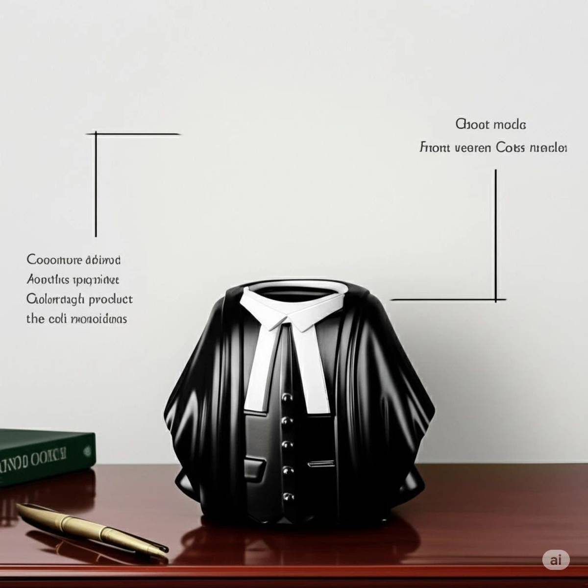 1 Compartments advocate pen stand | lawyer gifts | lawyer student gifts | advocate office gifts ABS
