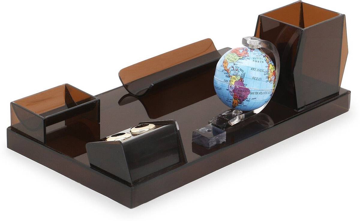 Frik 4 Compartments Acrylic Pen Stand — photo 4