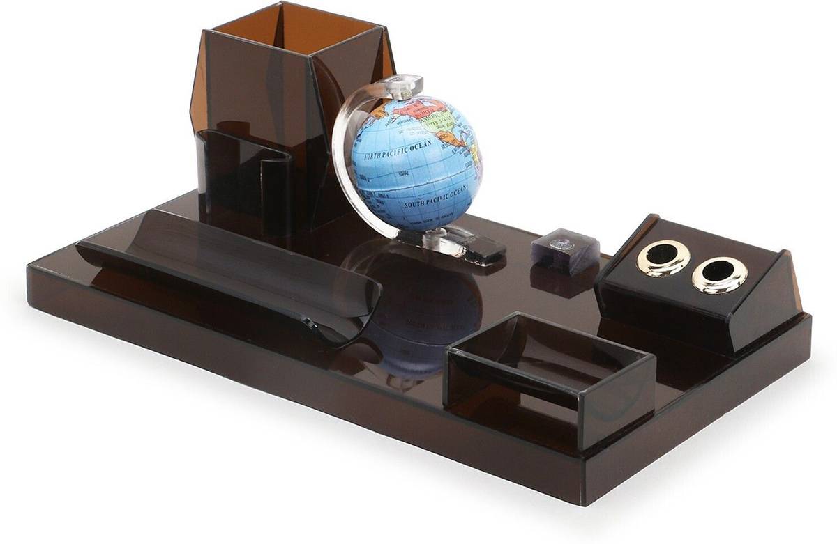 Frik 4 Compartments Acrylic Pen Stand — photo 3